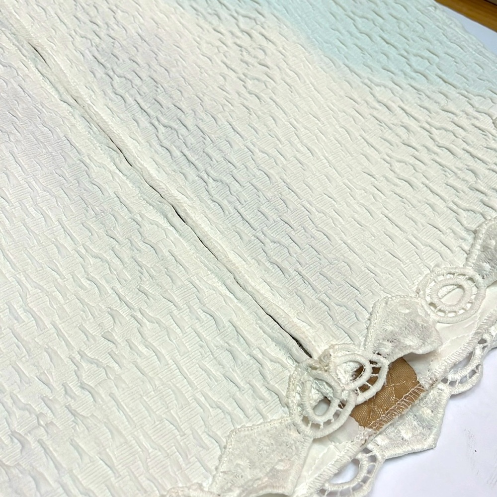 Rebecca Taylor - White Lace Top- NEW w/Tags - Picture 12 of 16